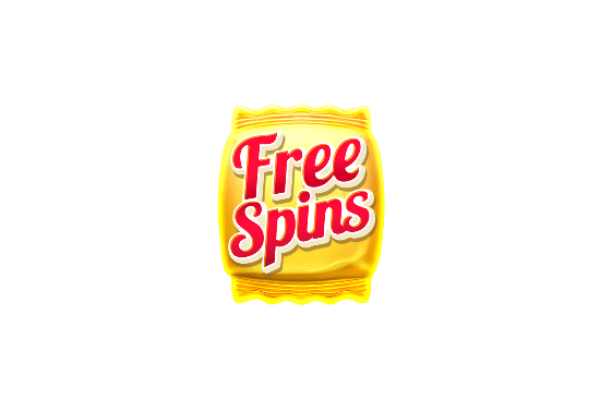 สัญลักษณ์ Free Spins Candy Bonanza