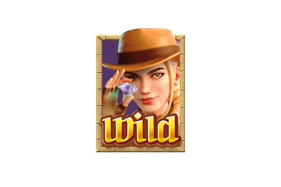 สัญลักษณ์ Wild Raider Jane