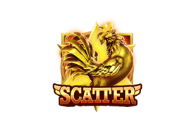 สัญลักษณ์ Scatter Rooster Rumble